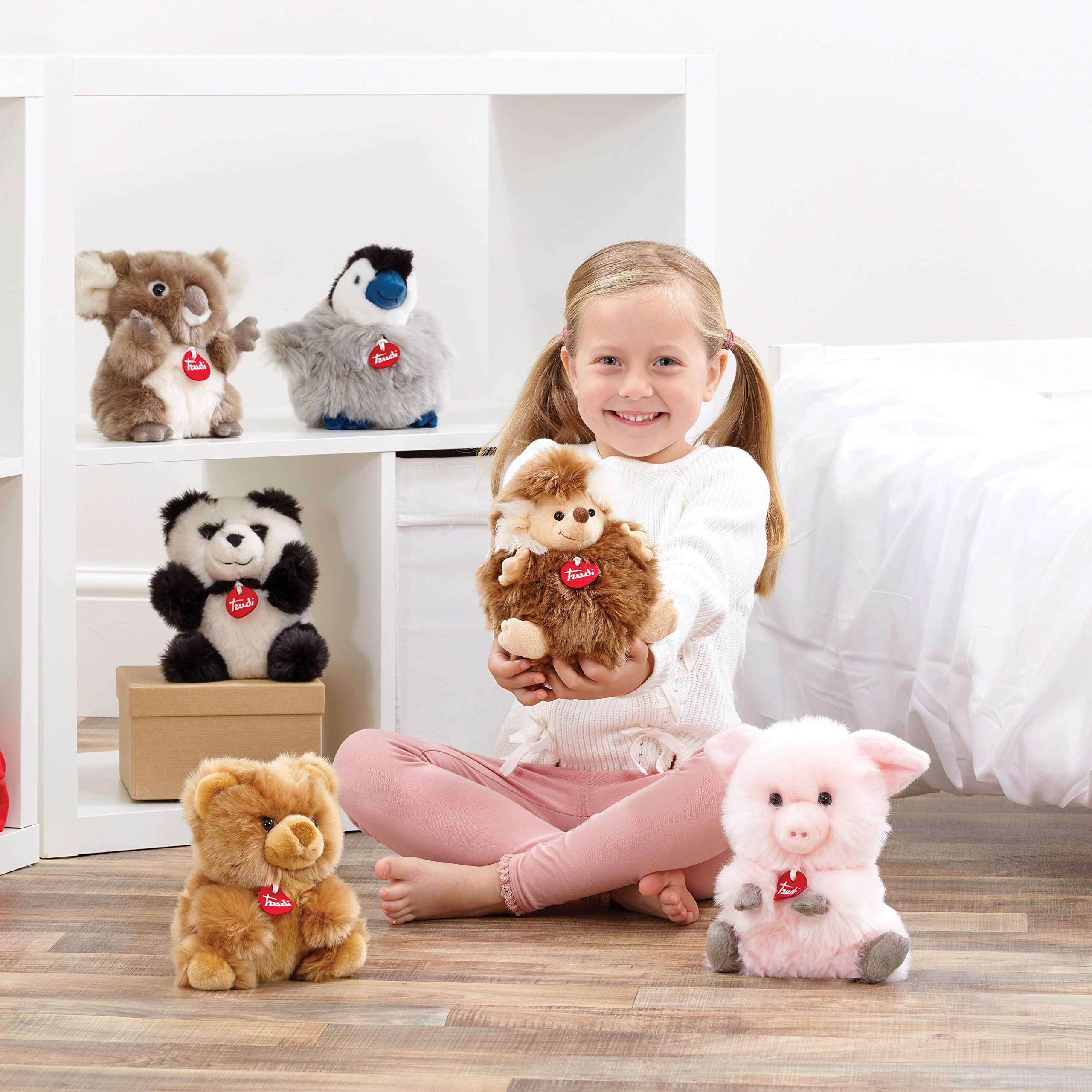 Amazon.co.jp: Trudi TUD18000 フラッフィーズ コアラ スモール グレー